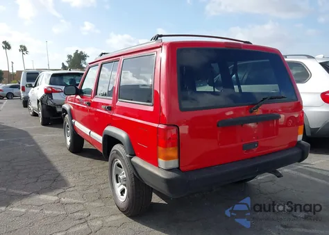 1998 Jeep Cherokee Classic/Sport из США, поврежденный, VIN 1J4FT68S0WL258501